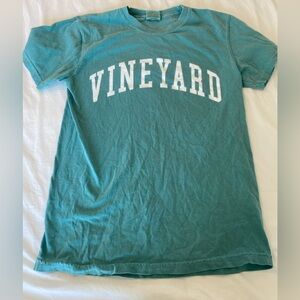 Women’s Comfort Colors Teal Vineyard Tee